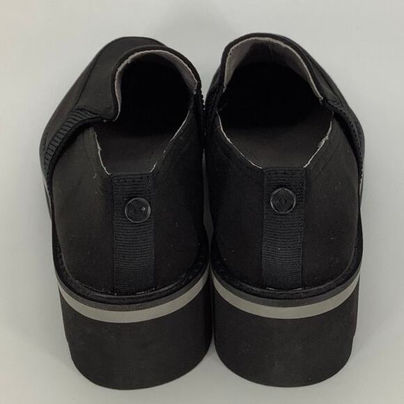 Donald Pliner Size 5M Black Trudie Slip On Platform Wedge Loafers Shoes OS12-7 - Picture 7 of 10